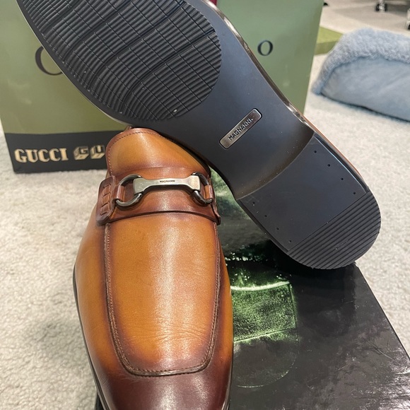 Magnanni - Men’s RafaII Dreas Shoes - Cognac Brown - Sz 13 - Picture 5 of 7